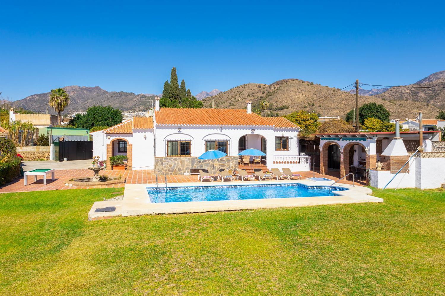 Villa Alta Vista Frigiliana Exterior foto